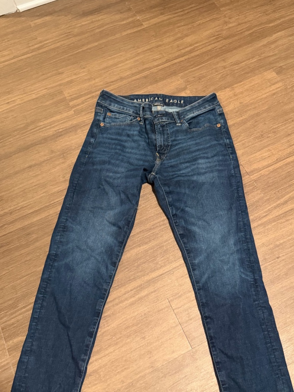 American Eagle Outfitters men’s  Dark Blue Slim Straight Jeans